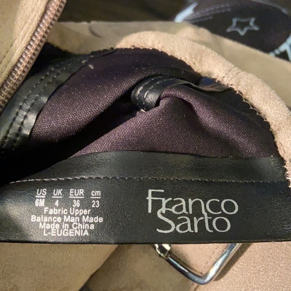 Franco Sarto Women’s Tan Booties Size 6 Medium - Picture 9 of 9
